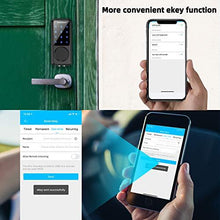 Load image into Gallery viewer, Smart Lock,SMONET Touchscreen Keypad Deadbolt,Keyless Door Entry for Exterior Door,Passcode Code Front Door Lock,WiFi Door Lock Compatible with Alexa,Bluetooth Deadbolt Lock for Home Office