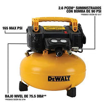 Load image into Gallery viewer, DEWALT Pancake Air Compressor, 6 Gallon, 165 PSI (DWFP55126)