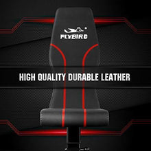 Load image into Gallery viewer, FLYBIRD Adjustable Bench,Utility Weight Bench for Full Body Workout- Multi-Purpose Foldable incline/decline Bench (Black)