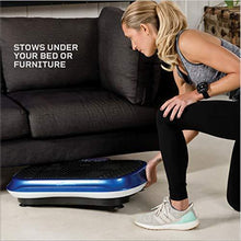 Load image into Gallery viewer, LifePro Vibration Plate Exercise Machine - Whole Body Workout Vibration Fitness Platform w/Loop Bands - Home Training Equipment - Remote, Balance Straps, Videos & Manual