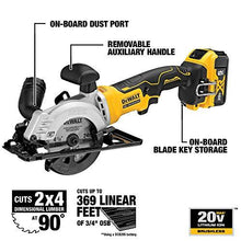 Load image into Gallery viewer, DEWALT ATOMIC 20V MAX Circular Saw, 4-1/2-Inch, Tool Only (DCS571B)