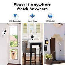 Load image into Gallery viewer, Outdoor Wireless Camera Battery Powered, Rechargeable WiFi Home Security Camera, 1080P Video 2-Way Audio Night Vision, PIR Motion Detection, Waterproof, SD Slot