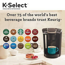 Load image into Gallery viewer, Keurig K-Select Coffee Maker, Single Serve K-Cup Pod Coffee Brewer, With Strength Control and Hot Water On Demand, Matte Black