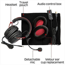Load image into Gallery viewer, HyperX Cloud II - Gaming Headset, 7.1 Surround Sound, Memory Foam Ear Pads, Durable Aluminum Frame, Detachable Microphone, Works with PC, PS4, Xbox One - Red
