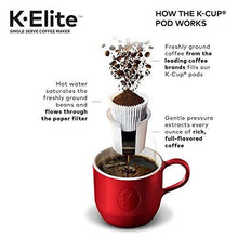 Load image into Gallery viewer, Keurig K-Elite Coffee Maker, Single Serve K-Cup Pod Coffee Brewer, With Iced Coffee Capability, Brushed Silver