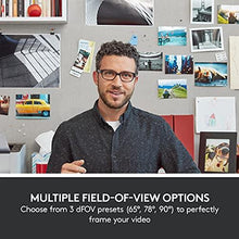 Load image into Gallery viewer, Logitech BRIO Ultra HD Webcam for Video Conferencing, Recording, and Streaming - Black