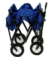 Load image into Gallery viewer, Mac Sports WTC-111 Outdoor Utility Wagon, Solid Blue