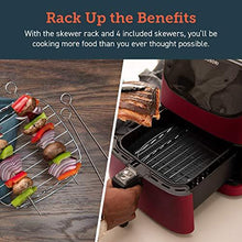 Load image into Gallery viewer, COSORI Air Fryer(100 Recipes, Rack & 4 Skewers) Oilless Oven Cooker 13 Functions, Preheat & Shake Reminder, LED Touch Screen, 3.7 QT, Digital-Burgundy Red