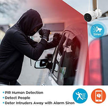 Load image into Gallery viewer, xmartO 1080P Full HD Wireless Security Camera, PIR Motion Detection, Two-Way Audio, WiFi IP Home Surveillance Bullet Camera with Night Vision, Remote Access, Ip65 Weather-Resistant(Pack of 2)