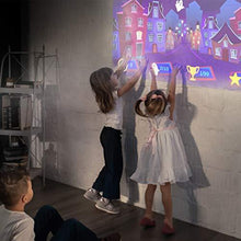 Load image into Gallery viewer, CINEMOOD 360 - Smart wi-fi Cube Projector with Streaming Services, 360° Videos, Games, Kids Entertainment. 120 inch Picture, 5-Hour Video Playtime. Neat Portable Projector for Family Entertainment.