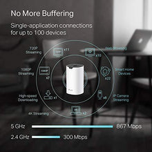 Load image into Gallery viewer, TP-Link Deco Mesh WiFi System (Deco S4) – Up to 5,500 Sq.ft. Coverage, Replaces WiFi Router and Extender, Gigabit Ports, Works with Alexa, 3-pack