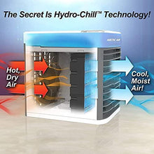 Load image into Gallery viewer, Ontel Arctic Air Pure Chill Evaporative Ultra Portable Personal Air Cooler with 4-Speed Air Vent
