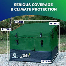 Load image into Gallery viewer, YardStash YSSB02 Outdoor Storage Deck Box, Medium, Green