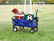 Load image into Gallery viewer, Mac Sports WTC-111 Outdoor Utility Wagon, Solid Blue