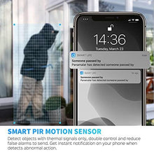 Load image into Gallery viewer, Panamalar Outdoor Camera Solar Powered, 14400mAh Wireless Rechargeable Battery Camera 1080P WiFi Home Security Camera with 360° View, Color Night Vision, PIR Motion Detection, 2-Way Audio, Waterproof