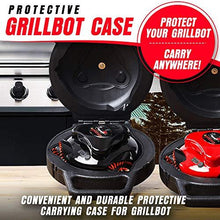 Load image into Gallery viewer, Grillbot Automatic Grill Cleaning Robot with Nylon Brushes and Carrying Case - BBQ Grill Cleaner - Grill Brush - Grill Scraper - BBQ Accessories (Black)