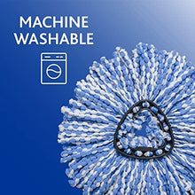 Load image into Gallery viewer, O-Cedar EasyWring RinseClean Microfiber Spin Mop & Bucket Floor Cleaning System with 2 Extra Refills, Grey