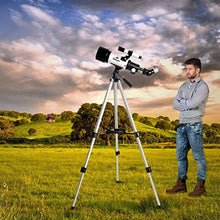 Load image into Gallery viewer, Gskyer Telescope, 70mm Aperture 400mm AZ Mount Astronomical Refracting Telescope for Kids Beginners - Travel Telescope with Carry Bag, Phone Adapter and Wireless Remote