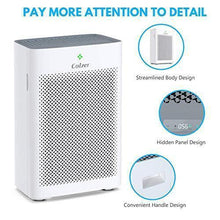Load image into Gallery viewer, COLZER Air Purifier with True HEPA Air Filter, Air Cleaner for Home, Bedroom, Office, Large Room, for Spaces Up to 700 Sq Ft, with Composite Filter