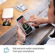 Load image into Gallery viewer, HP Sprocket Select Portable 2.3x3.4" Instant Photo Printer (Eclipse) Print Pictures on Zink Sticky-Backed Paper from your iOS & Android Device.
