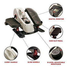 Load image into Gallery viewer, Sunny Health & Fitness Fully Assembled Magnetic Under Desk Elliptical Peddler – SF-E3872, Grey