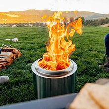 Load image into Gallery viewer, Solo Stove Ranger Outdoor Fire Pit Stainless Steel Portable Fire Pits for Wood Burning and Low Smoke great Fire Pit for S'mores and Hot Dogs