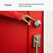 Load image into Gallery viewer, Level Touch, Keyless Entry Using Touch, a Key Card, or Smartphone. Bluetooth Enabled, Works with Ring and Apple HomeKit - Satin Nickel