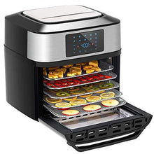 Load image into Gallery viewer, 10-in-1 Air Fryer Oven, 20 Quart Airfryer Toaster Oven Combo, 1800W Large Air Fryers, Convection Toaster Oven with Rotisserie Dehydrator, ETL Certified