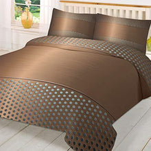 Load image into Gallery viewer, Pink Sky Cute Duvet Cover Set Kids Bedding Set for Girls Boys,Copper Metal Mesh Texture Pattern Women Men Comforter Cover Sets,Include 1 Comforter Cover with 2 Pillow Cases King