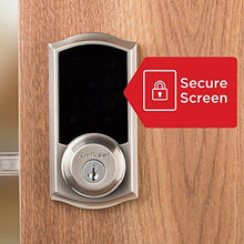 Load image into Gallery viewer, Kwikset 99190-001 Premis Traditional Arched Touchscreen Keyless Entry Smart Lock Apple HomeKit Featuring SmartKey Security in Satin Nickel