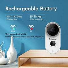 Load image into Gallery viewer, Outdoor Wireless Camera Battery Powered, Rechargeable WiFi Home Security Camera, 1080P Video 2-Way Audio Night Vision, PIR Motion Detection, Waterproof, SD Slot