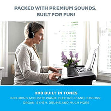 Load image into Gallery viewer, Alesis Melody 61 MKII - 61 Key Music Keyboard / Digital Piano with Built-In Speakers, Headphones, Microphone, Piano Stand, Music Rest and Stool