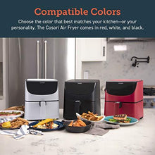 Load image into Gallery viewer, COSORI Air Fryer(100 Recipes, Rack & 4 Skewers) Oilless Oven Cooker 13 Functions, Preheat & Shake Reminder, LED Touch Screen, 3.7 QT, Digital-Burgundy Red