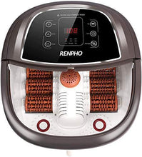 Load image into Gallery viewer, RENPHO Foot Spa Bath Massager, Motorized Massage, Fast Heating, and Powerful Bubble Jets, Automatic Shiatsu Massaging Rollers, Pedicure for Tired Feet, Relieve Feet Muscle Pain, Fathers Day Gifts