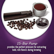 Load image into Gallery viewer, Mr. Coffee Espresso and Cappuccino Maker | Café Barista , Silver
