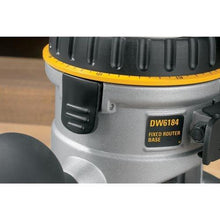 Load image into Gallery viewer, DEWALT Router, Fixed/Plunge Base Kit, Variable Speed, Soft Start, 2-1/4-HP (DW618PKB)