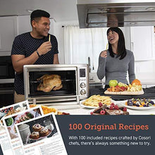 Load image into Gallery viewer, COSORI CO130-AO Air Fryer Toaster Oven Combo 12-in-1 Countertop Rotisserie & Dehydrator for Chicken, Pizza, 100 Recipes & 6 Accessories Included, 30L, Silver