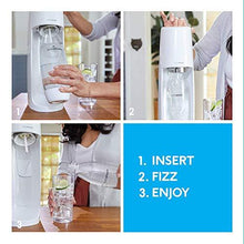 Load image into Gallery viewer, SodaStream Fizzi Sparkling Water Maker Bundle (Black), with CO2, BPA Free Bottles, and Bubly Drops Flavors
