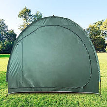 Load image into Gallery viewer, H&ZT Bike Cover Storage Tent Tricycle Cover Storage Shed Tent Durable Polyester Waterproof Anti-Dust Portable Foldable Bike Tent (78 x 63 x 33 inches)