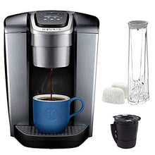 Load image into Gallery viewer, Keurig C K-Elite Maker, Single Serve K-Cup Pod Brewer, with Iced Coffee Capability, Extra Included, 75oz, Brushed Silver Plus Filter Bundle