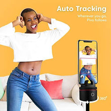 Load image into Gallery viewer, Pivo Pod Red - Auto Tracking Smartphone Interactive Content Creation Pod – 360° Hands-Free Photos or Videos – Easy Special Effects for iPhone or Android – Face, Body & Action Tracking