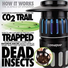 Load image into Gallery viewer, DynaTrap DT2000XLP 1 Acre XL Mosquito and Insect Trap – Black