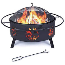 Load image into Gallery viewer, Outdoor Fire Pits Wood Burning Firepits for Outside,32 Inch