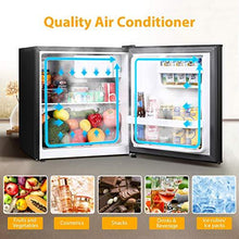 Load image into Gallery viewer, Mini Fridge, TECCPO 1.7 Cu.Ft. Small Refrigerator, Energy Star, 6 Adjustable Thermostat Control, One-touch Easy Defrost, 37 dB, Compact Refrigerator for Bedroom, Dorm, Office - TAMF30