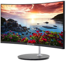Load image into Gallery viewer, Sceptre Curved 27" 75Hz LED Monitor HDMI VGA Build-In Speakers, EDGE-LESS Metal Black 2019 (C275W-1920RN)