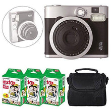 Load image into Gallery viewer, Fujifilm INSTAX Mini 90 Neo Classic Instant Camera (Black) + Fujifilm Instax Mini Instant Film (60 Exposures) + Camera Case – Deluxe Accessory Bundle