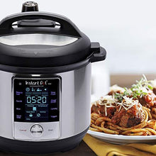 Load image into Gallery viewer, Instant Pot Max 6 Quart Multi-use Electric Pressure Cooker with 15psi Pressure Cooking, Sous Vide, Auto Steam Release Control and Touch Screen