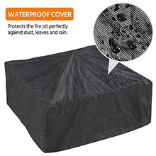 Load image into Gallery viewer, Yaheetech Outdoor Fire Pit 32in Steel Fire Pits Bonfire Firepit Patio BBQ Camping Bronze Outdoor Fireplace with Spark Screen, Mesh Cover Poker, Bronze