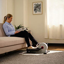 Load image into Gallery viewer, Sunny Health & Fitness Fully Assembled Magnetic Under Desk Elliptical Peddler – SF-E3872, Grey