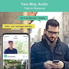 Load image into Gallery viewer, WiFi Video Doorbell Camera, XTU Wireless Doorbell Camera with Chime, 1080P HD, 2-Way Audio, Motion Detection, IP65 Waterproof, No Monthly Fees and 32GB SD Card Pre-installed